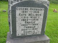 Barnhart, Eugene, Kate(Melious), Gracie, Thomas and Charlie